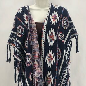 Original Fashion & Apparel Aztec Print Kimono Shawl